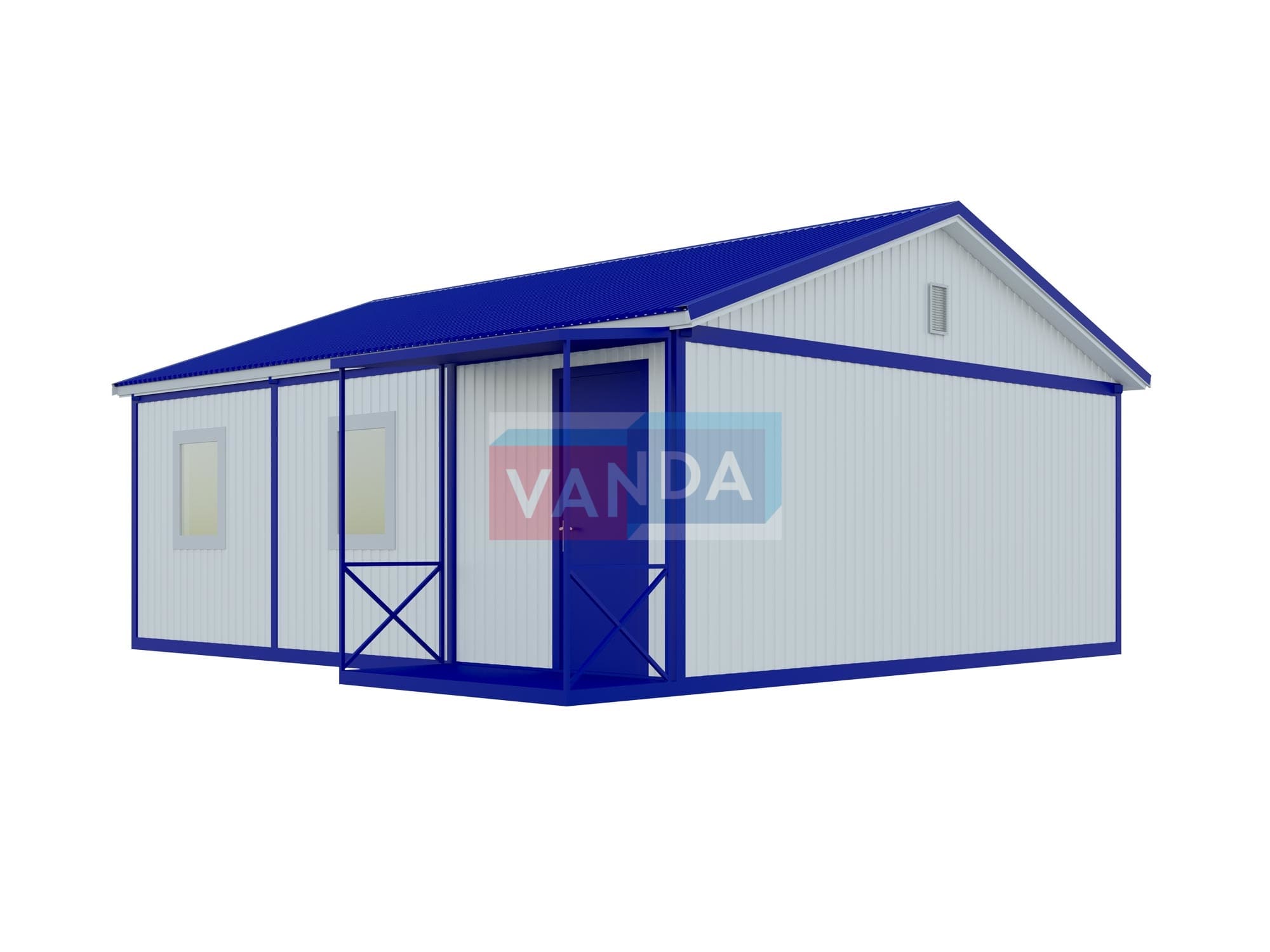 Модульная бытовка 7.2x6.0 ЛДСП